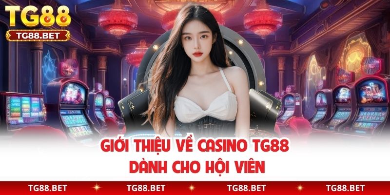 Giới thiệu về Casino TG88 dành cho hội viên